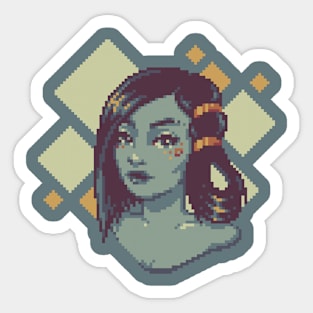 Lady of Bronze Cosmos Sticker